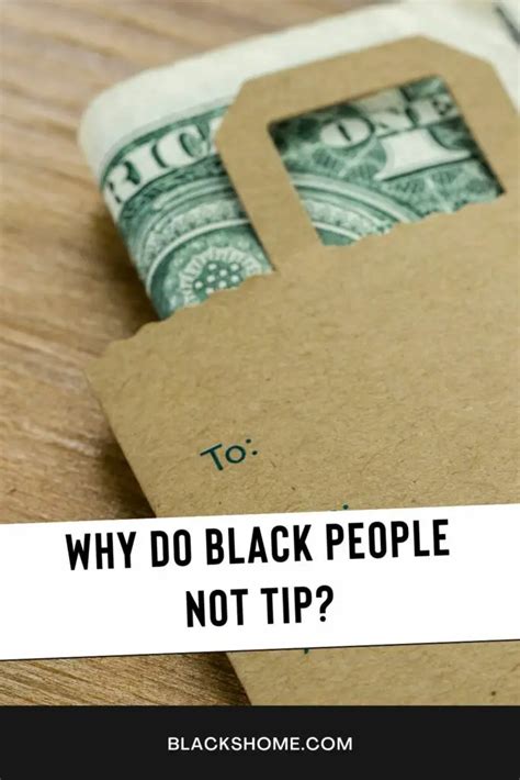 do black people tip less|'Black People Don't Tip': Racism in the Restaurant Industry.